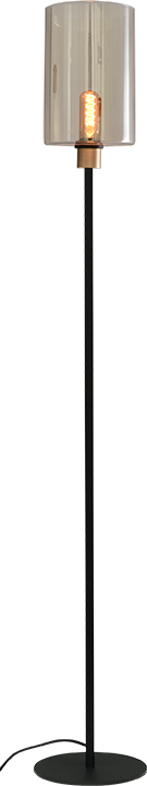 Ortona VL ORTONA MATT BLACK/MATT GOLD H.163,5CM