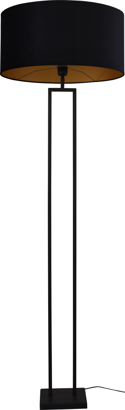 Veneto VL VENETO MATT BLACK RECTANGLE H.168CM, BASE 20X20CM