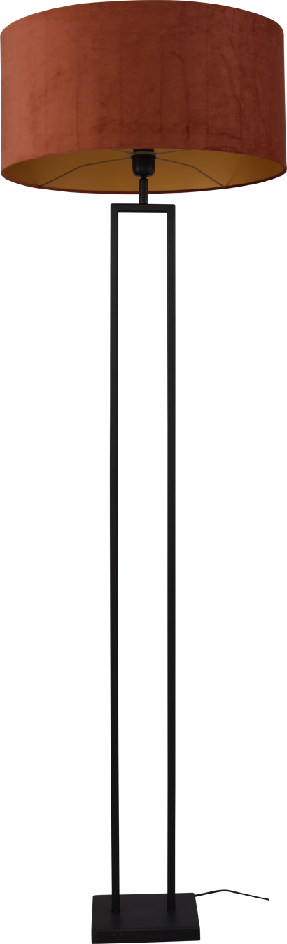 Veneto VL VENETO MATT BLACK RECTANGLE H.168CM, BASE 20X20CM
