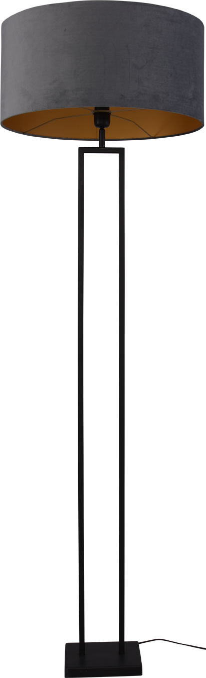 Veneto VL VENETO MATT BLACK RECTANGLE H.168CM, BASE 20X20CM