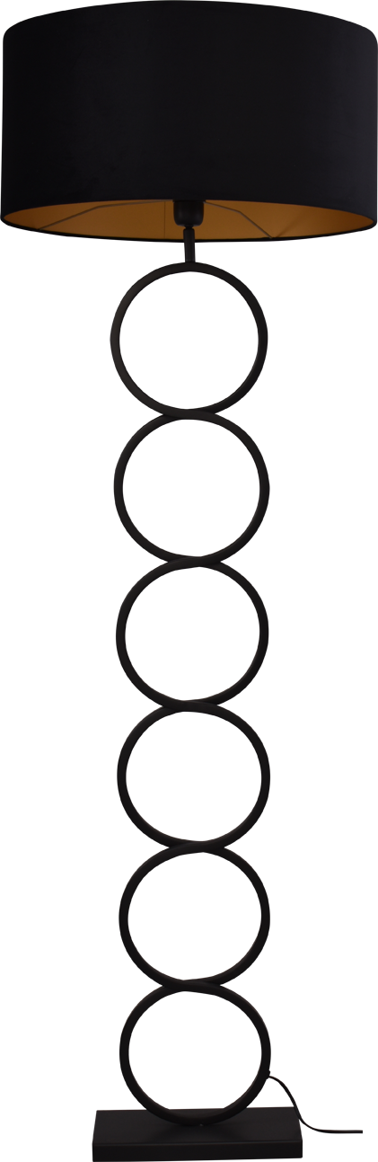 Capri VL CAPRI MATT BLACK RINGS H.159CM
