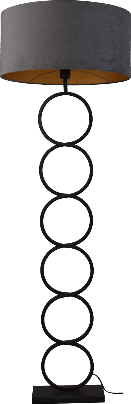 Capri VL CAPRI MATT BLACK RINGS H.159CM