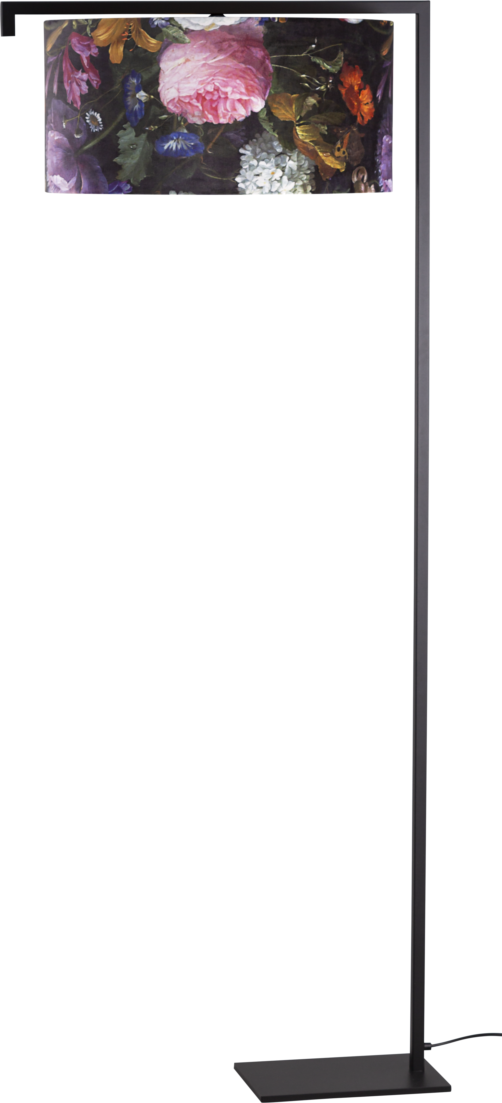 Venus VL VENUS MULTI MATT BLACK H.165CM DEPTH 65CM, TUBE 2X2CM
