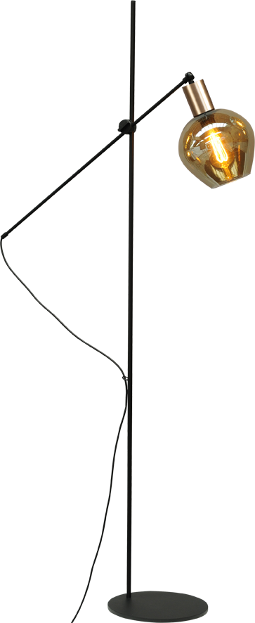 Bounty VL BOUNTY 1LIGHT H.161CM MATT BLACK/MATT GOLD