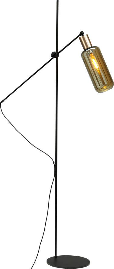 Bounty VL BOUNTY 1LIGHT H.161CM MATT BLACK/MATT GOLD