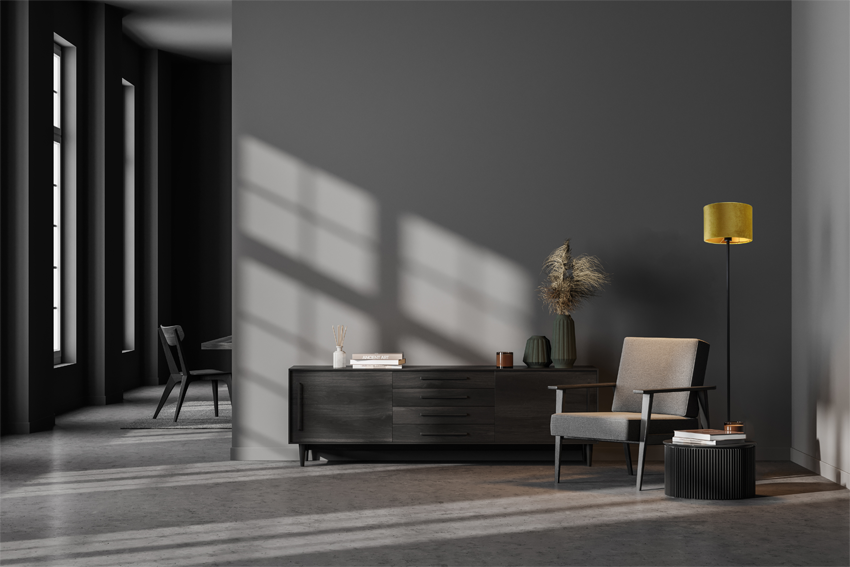 Venus VL VENUS 1LTS BLACK H.180CM