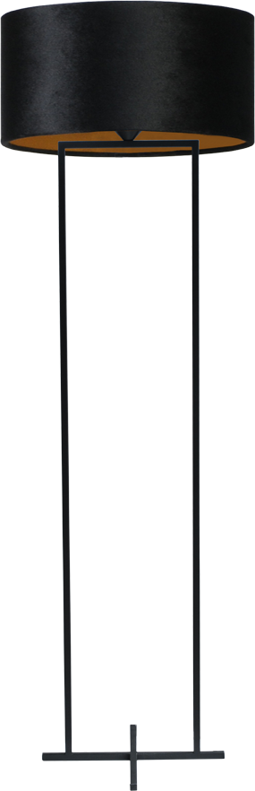 Cross VL CROSS RECTANGLE BLACK STRUCT. H.158CM