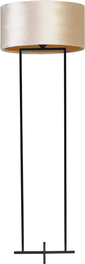 Cross VL CROSS RECTANGLE BLACK STRUCT. H.158CM