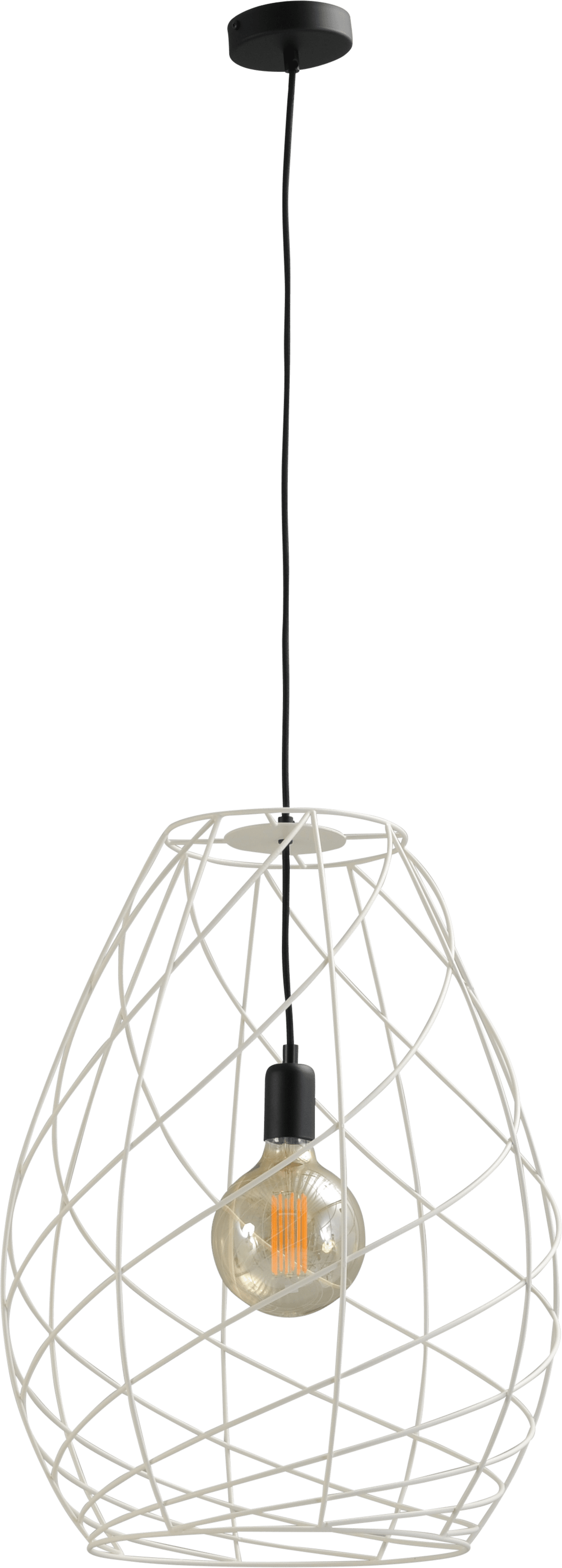 Cesto HL CESTO Ø42X58CM WHITE STRUCTURE