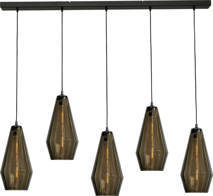 Diamond HL DIAMOND 5LTS MATT BLACK 130X8CM