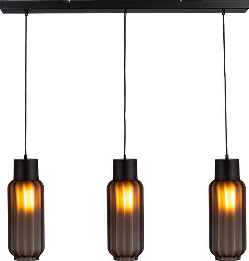 Lett HL "LETT RIB" BLACK/BLACK 3LTS BEAM 100X8CM