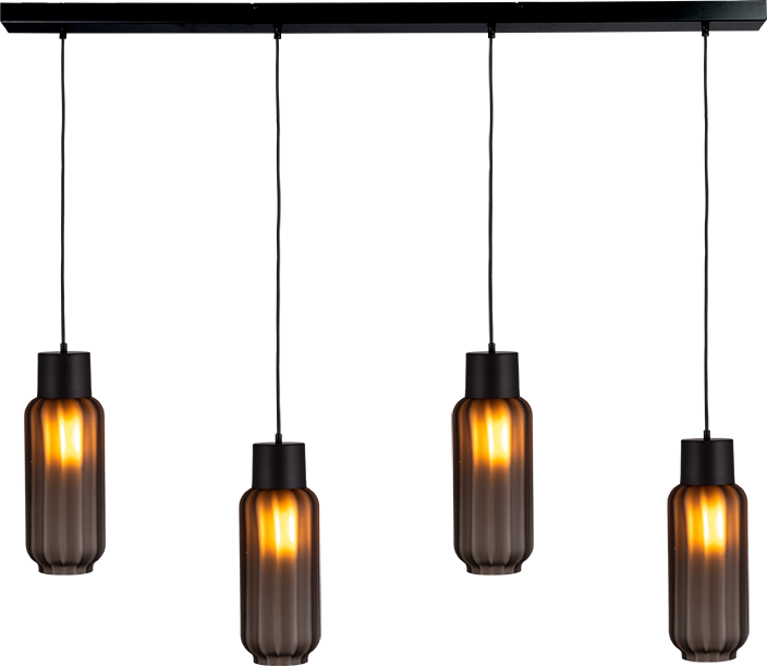 Lett HL "LETT RIB" BLACK/BLACK 4LTS BEAM 130X8CM