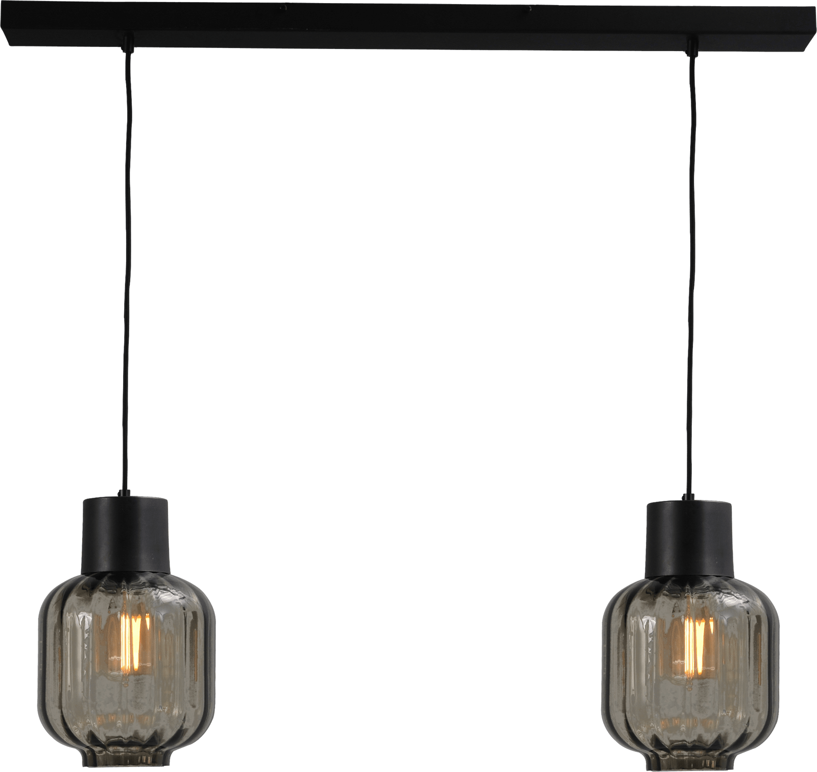 Lett HL "LETT RIB" BLACK 2LTS BEAM 100X8CM