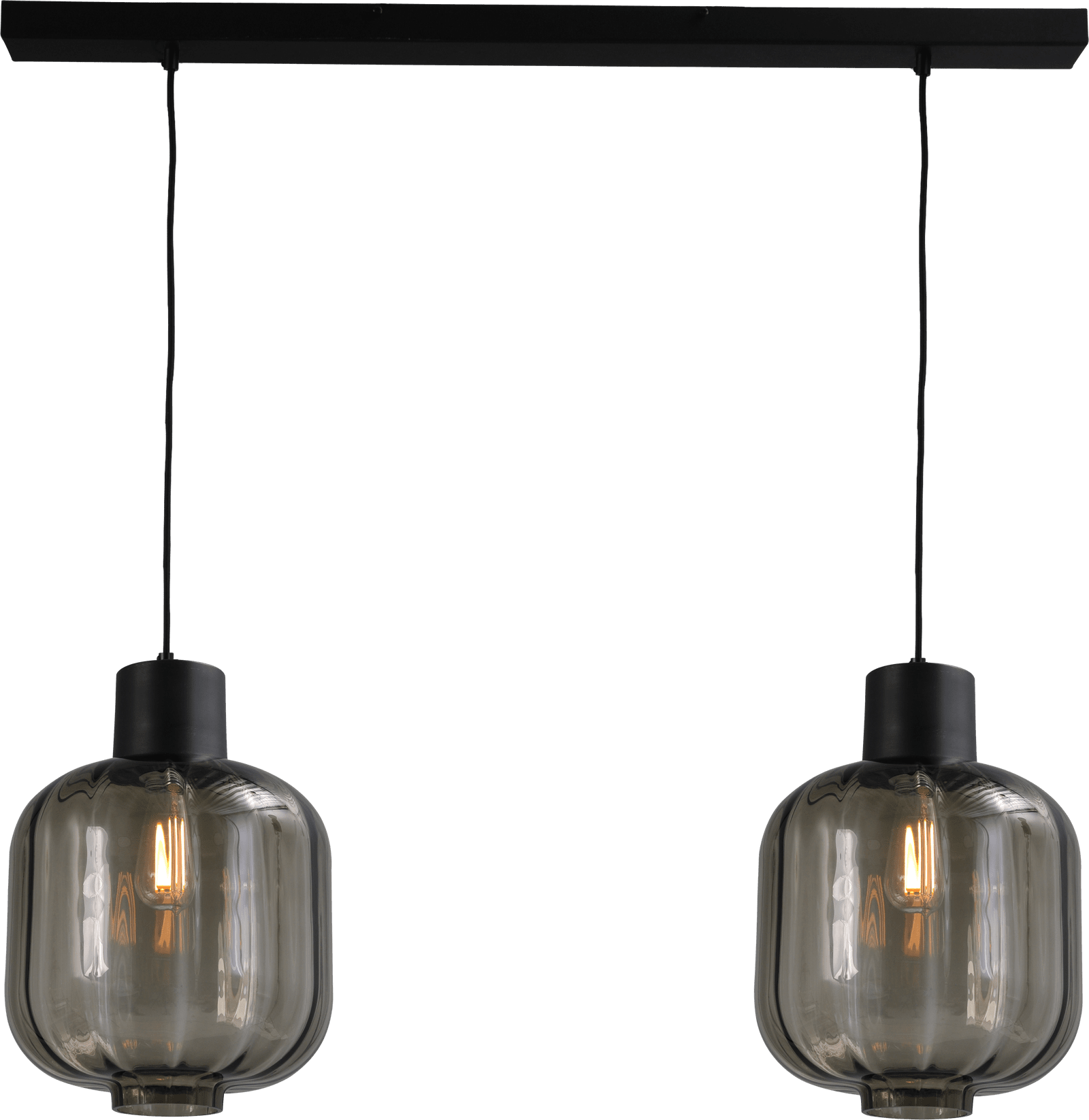 Lett HL "LETT RIB" BLACK 2LTS BEAM 100X8CM