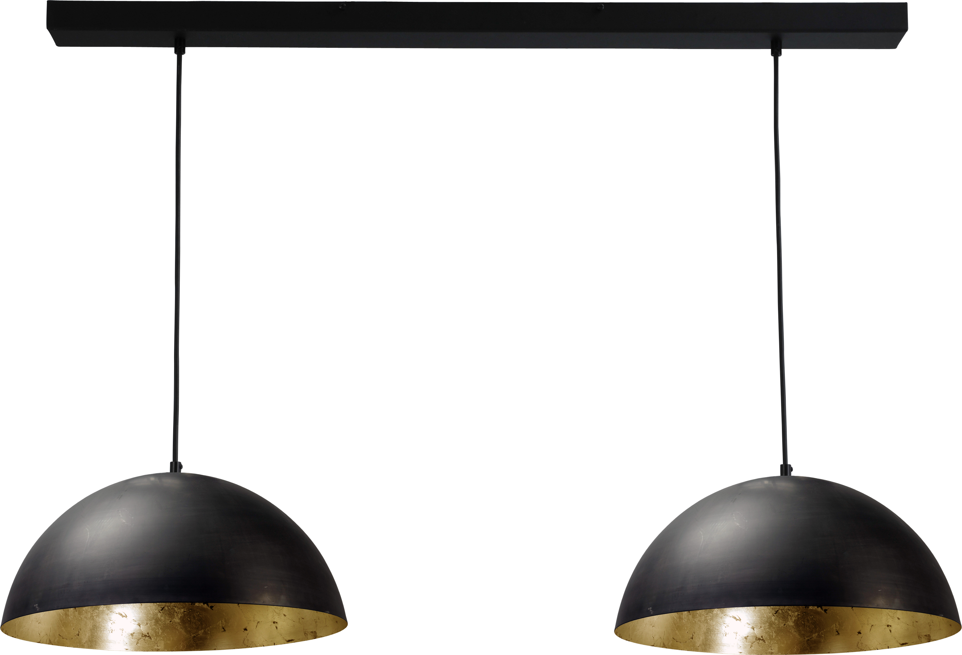 Larino HL LARINO 2LTS Ø40CM GUNMETAL/GOLDLEAF