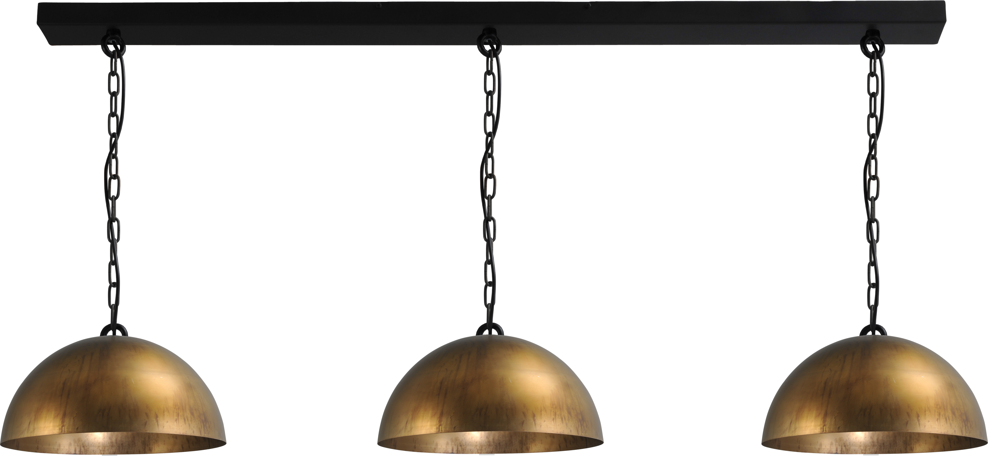 Larino HL LARINO 3LTS Ø30CM ANTIQUE BRASS/ANTIQUE BRASS