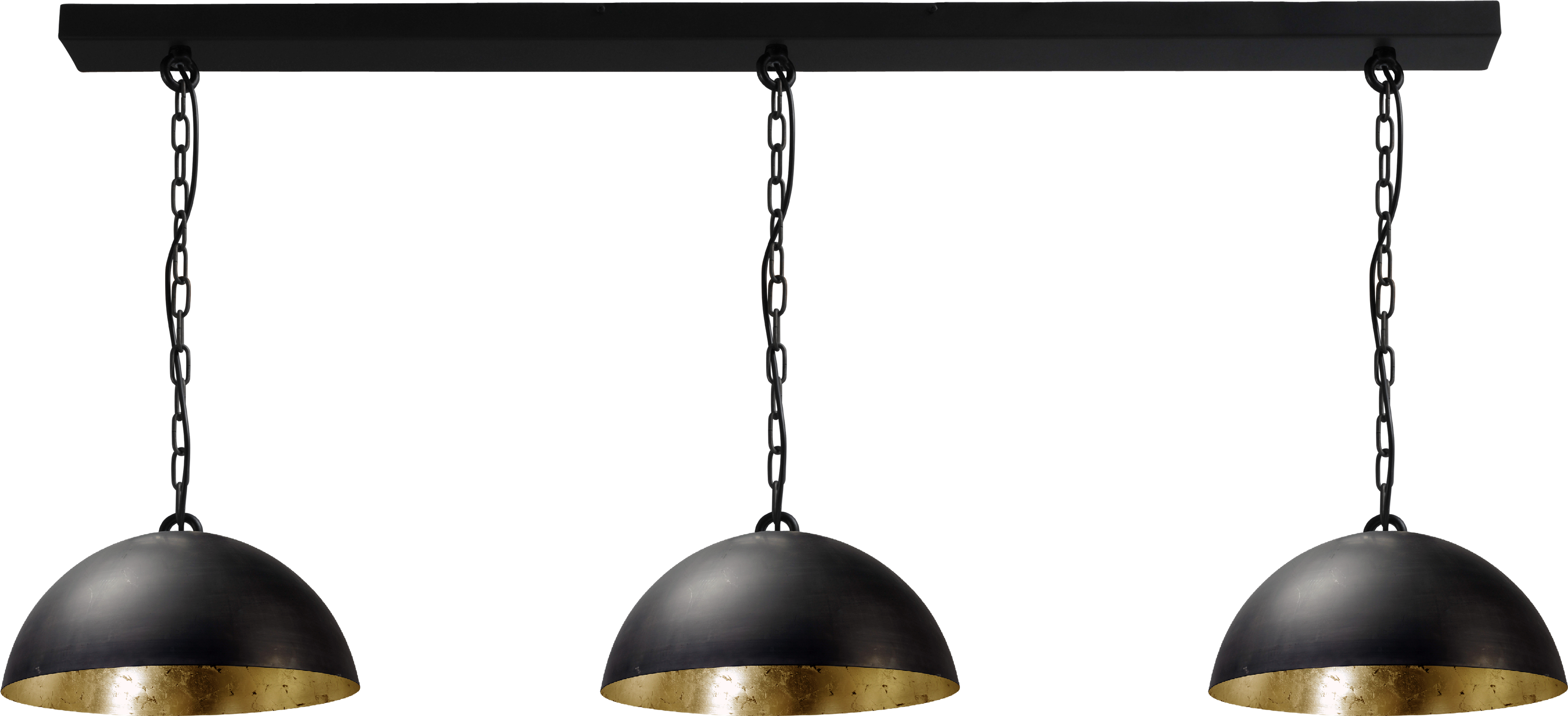 Larino HL LARINO 3LTS Ø30CM GUNMETAL/GOLDLEAF