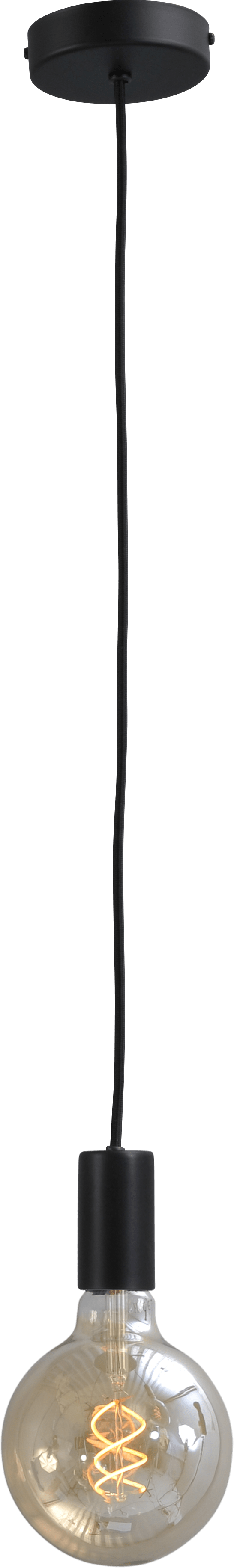 Tessi HL TESSI 1-LIGHT BLACK, CANOPY BLACK Ø10,8CM