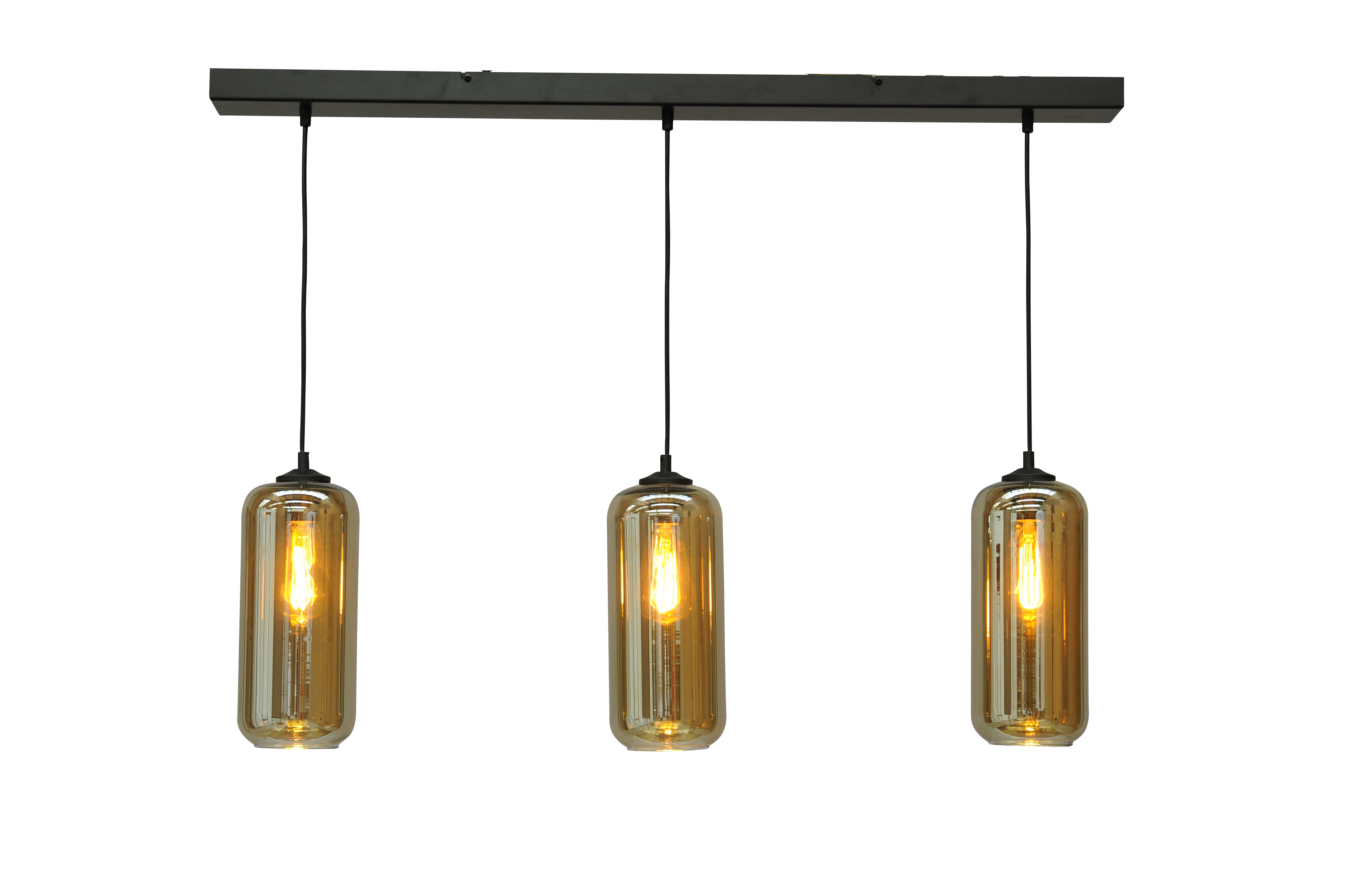 Quinto HL QUINTO 3-LIGHT MATT BLACK 100X8CM