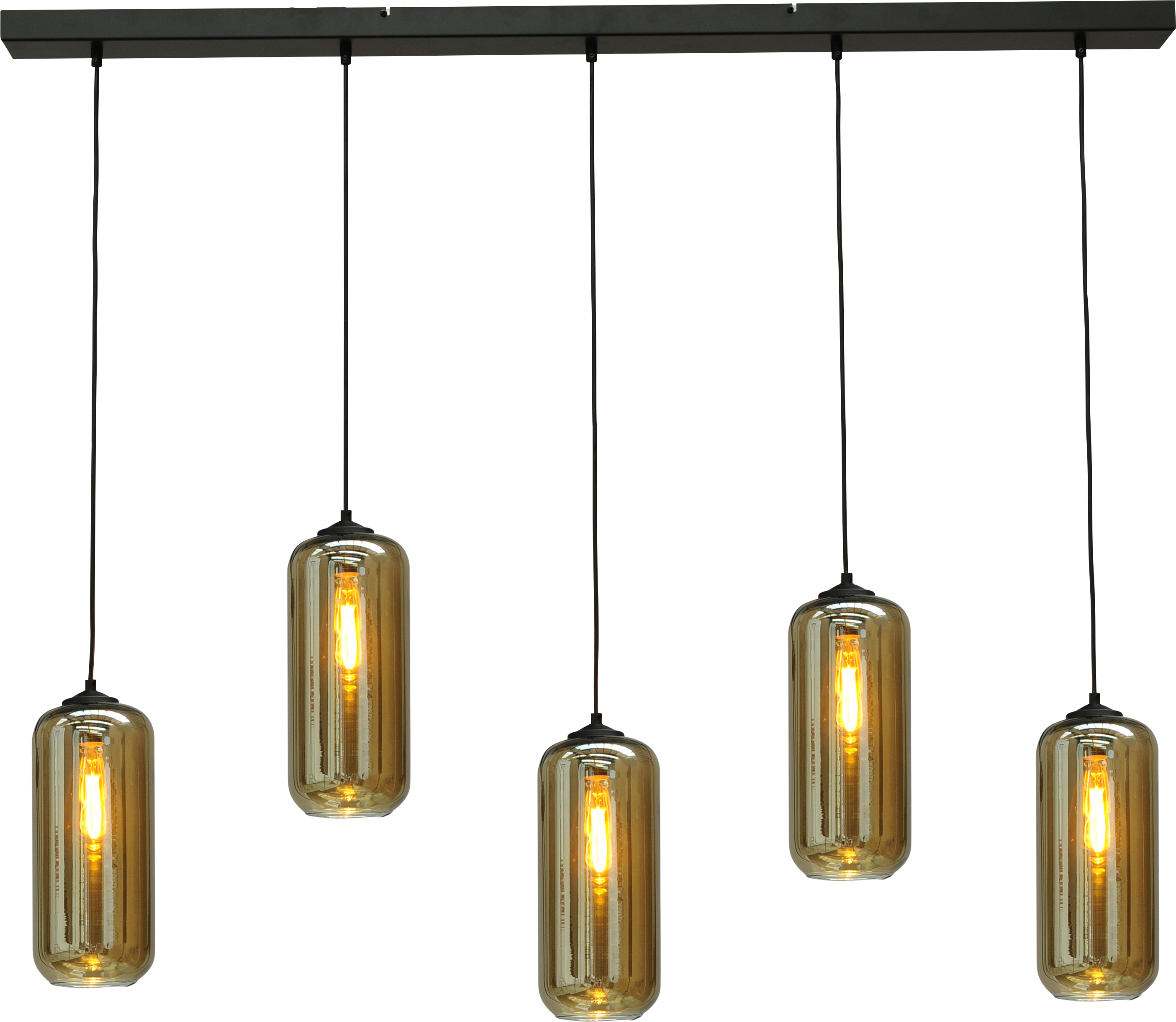Quinto HL QUINTO 5-LIGHT MATT BLACK 130X8CM