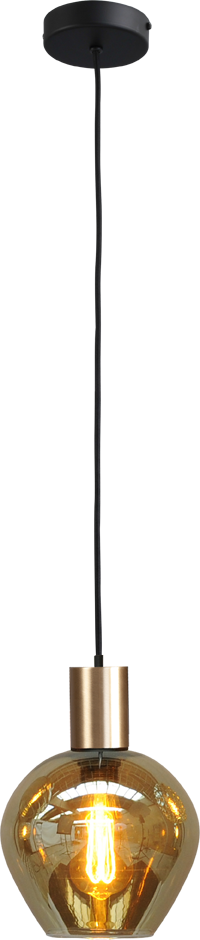 Bounty HL BOUNTY 1LIGHT MATT BLACK/MATT GOLD