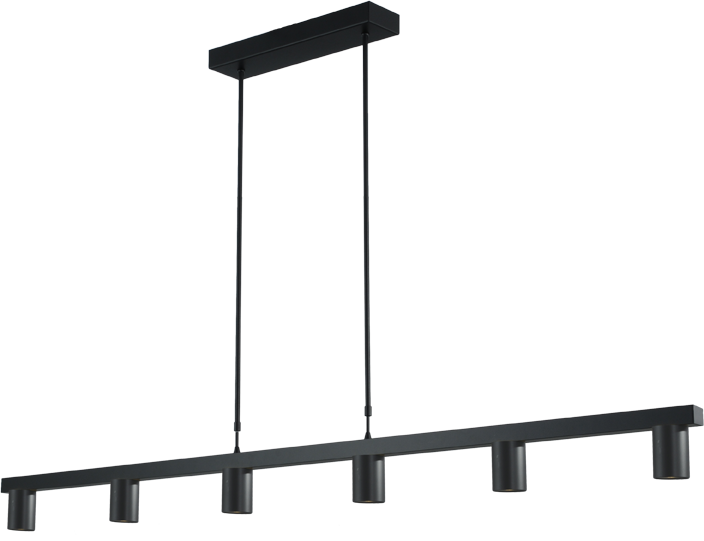 Bounce HL BOUNCE 6-LIGHT BLACK/BLACK WIDTH 160CM
