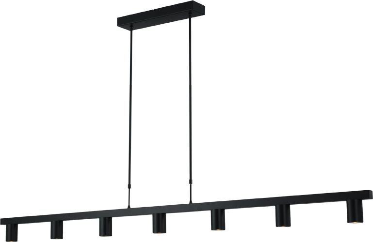 Bounce HL BOUNCE 7-LIGHT BLACK/BLACK WIDTH 180CM