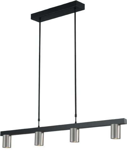 Bounce HL BOUNCE 4-LIGHT BLACK/MATT NICKEL WIDTH 100CM