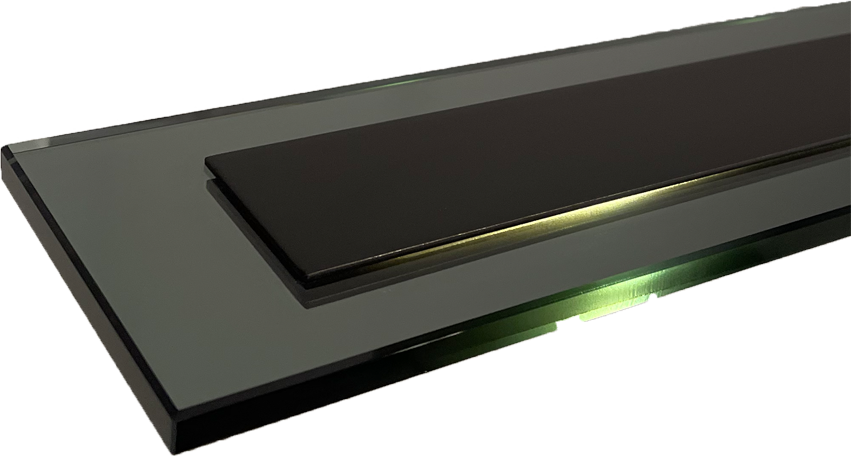 Vigo HL VIGO BLACK WIDTH 100CM GLASS BLACK
