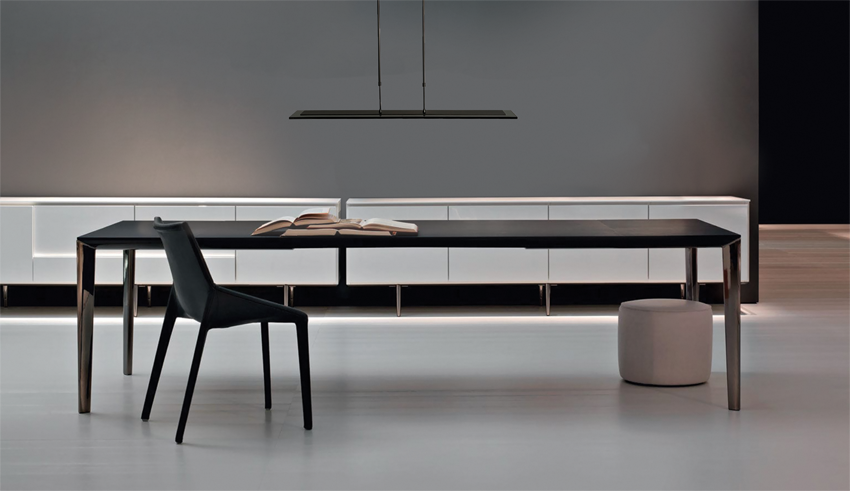 Vigo HL VIGO BLACK WIDTH 100CM GLASS BLACK