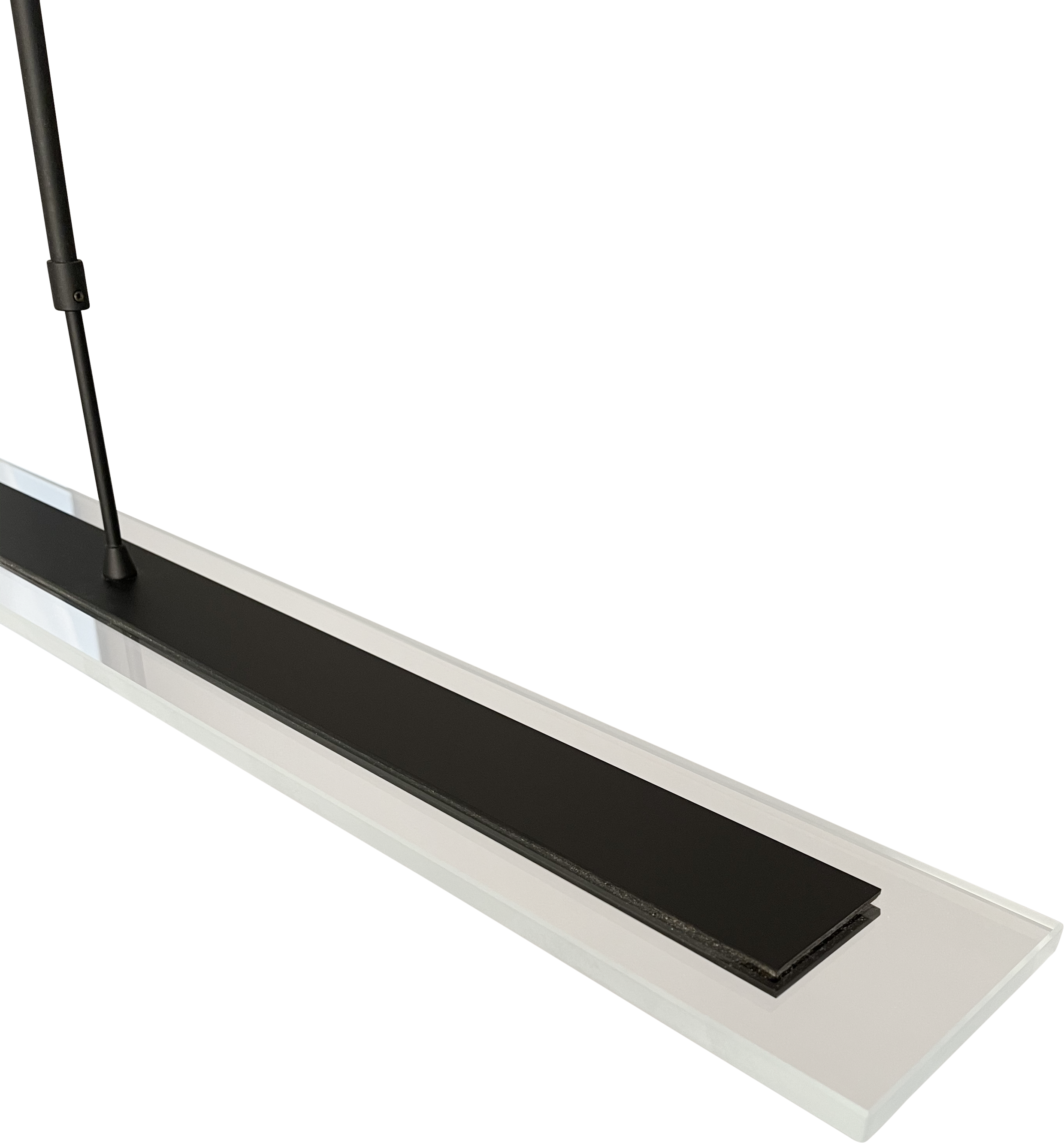 Vigo HL VIGO BLACK WIDTH 100CM GLASS CLEAR