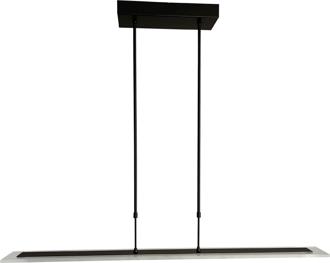 Vigo HL VIGO BLACK WIDTH 100CM GLASS CLEAR
