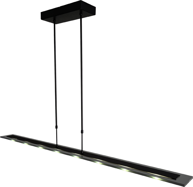 Vigo HL VIGO BLACK WIDTH 130CM GLASS BLACK