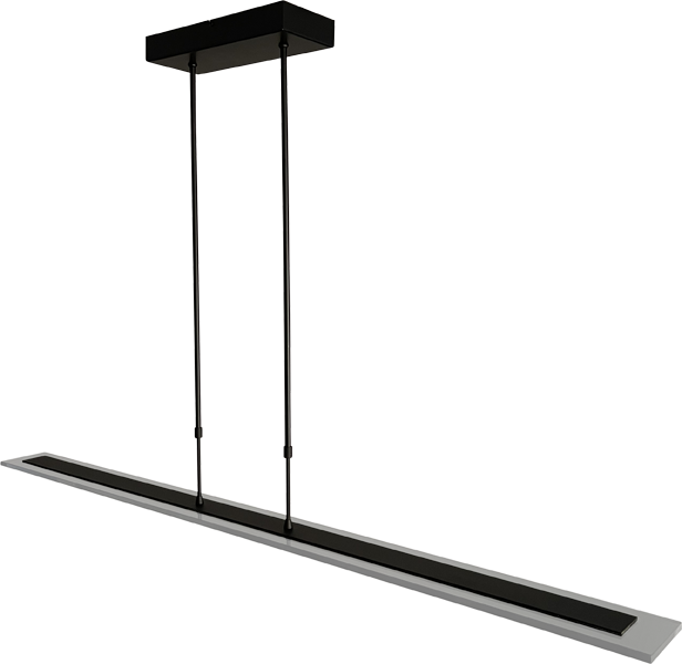 Vigo HL VIGO BLACK WIDTH 130CM GLASS BLACK