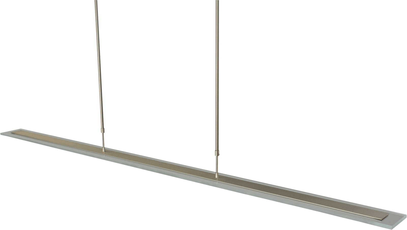 Vigo HL VIGO MATT NICKEL WIDTH 170CM GLASS CLEAR