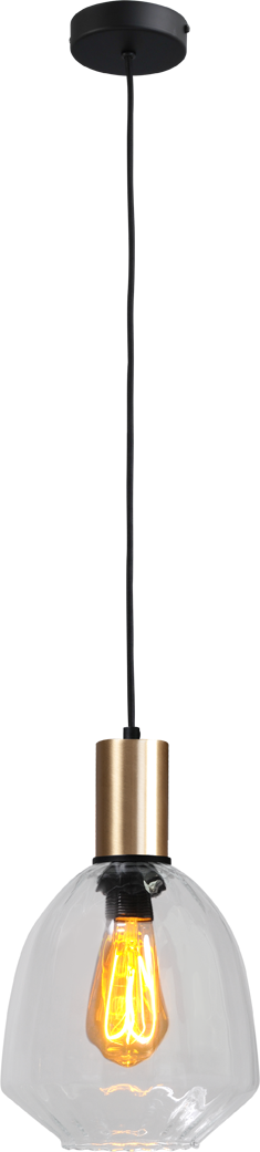 Porto HL PORTO 1LTS MATT BLACK/MATT GOLD