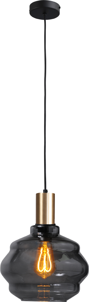 Porto HL PORTO 1LTS MATT BLACK/MATT GOLD
