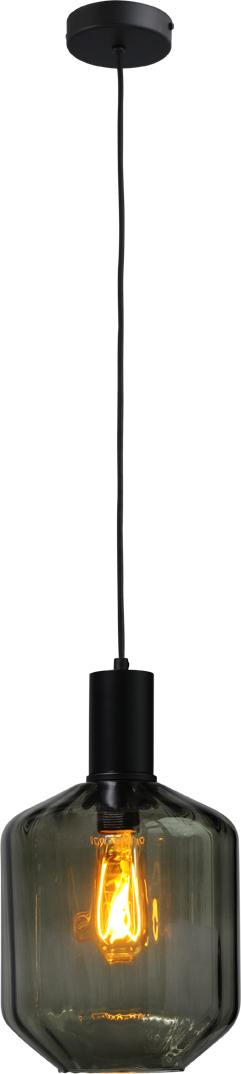 Porto HL PORTO 1LTS MATT BLACK/MATT BLACK