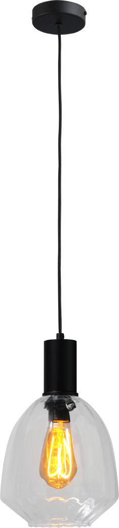 Porto HL PORTO 1LTS MATT BLACK/MATT BLACK
