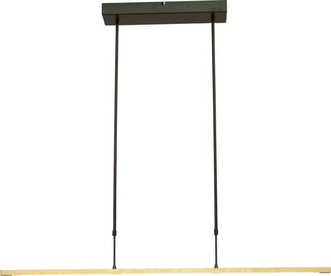 Real 2 Dim to Warm HL REAL 2 BLACK NICKEL/GOLDLEAF 100X3CM DTW