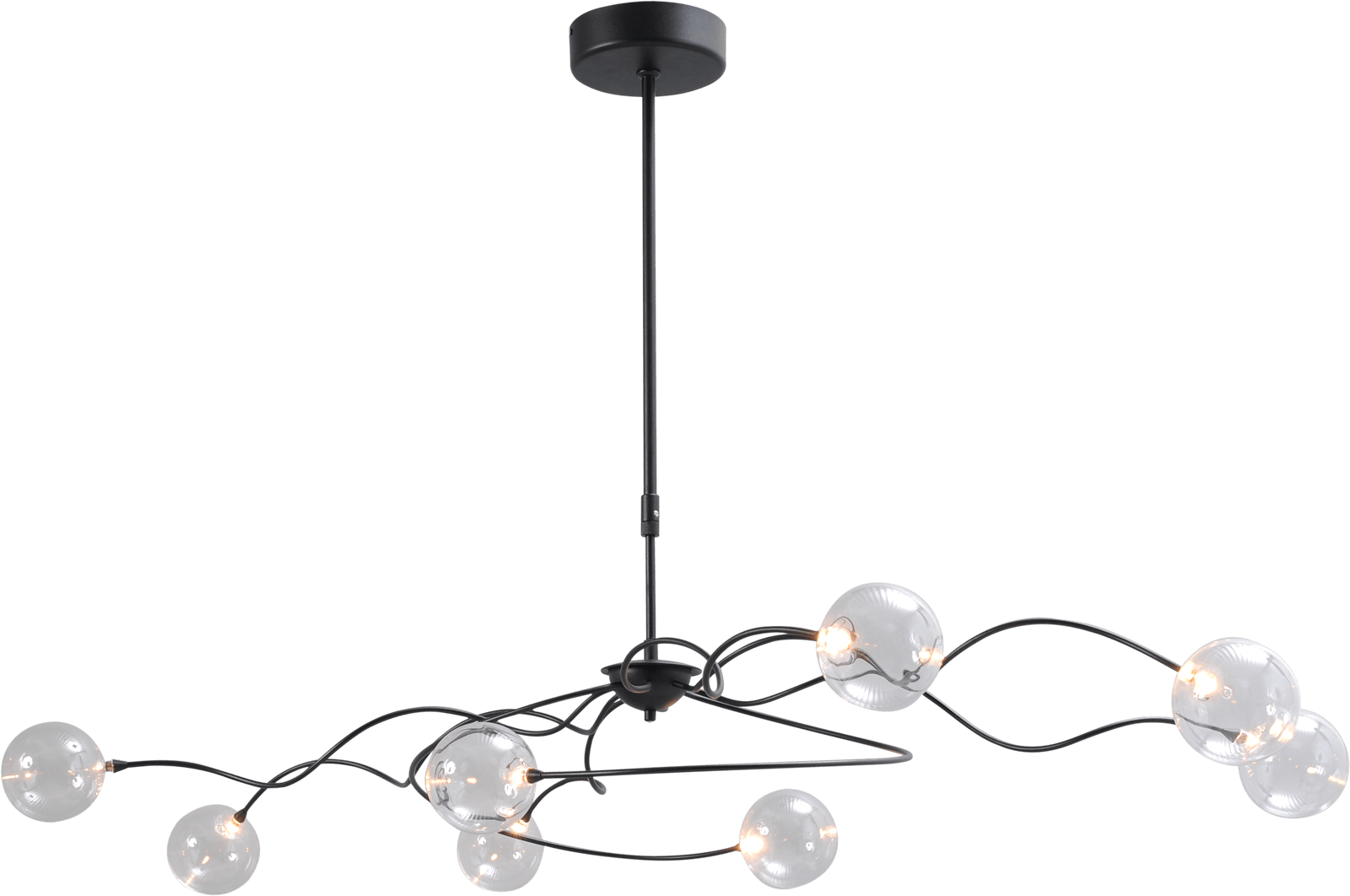 Gio HL GIO BLACK 8LIGHT WIDTH 140CM DTW
