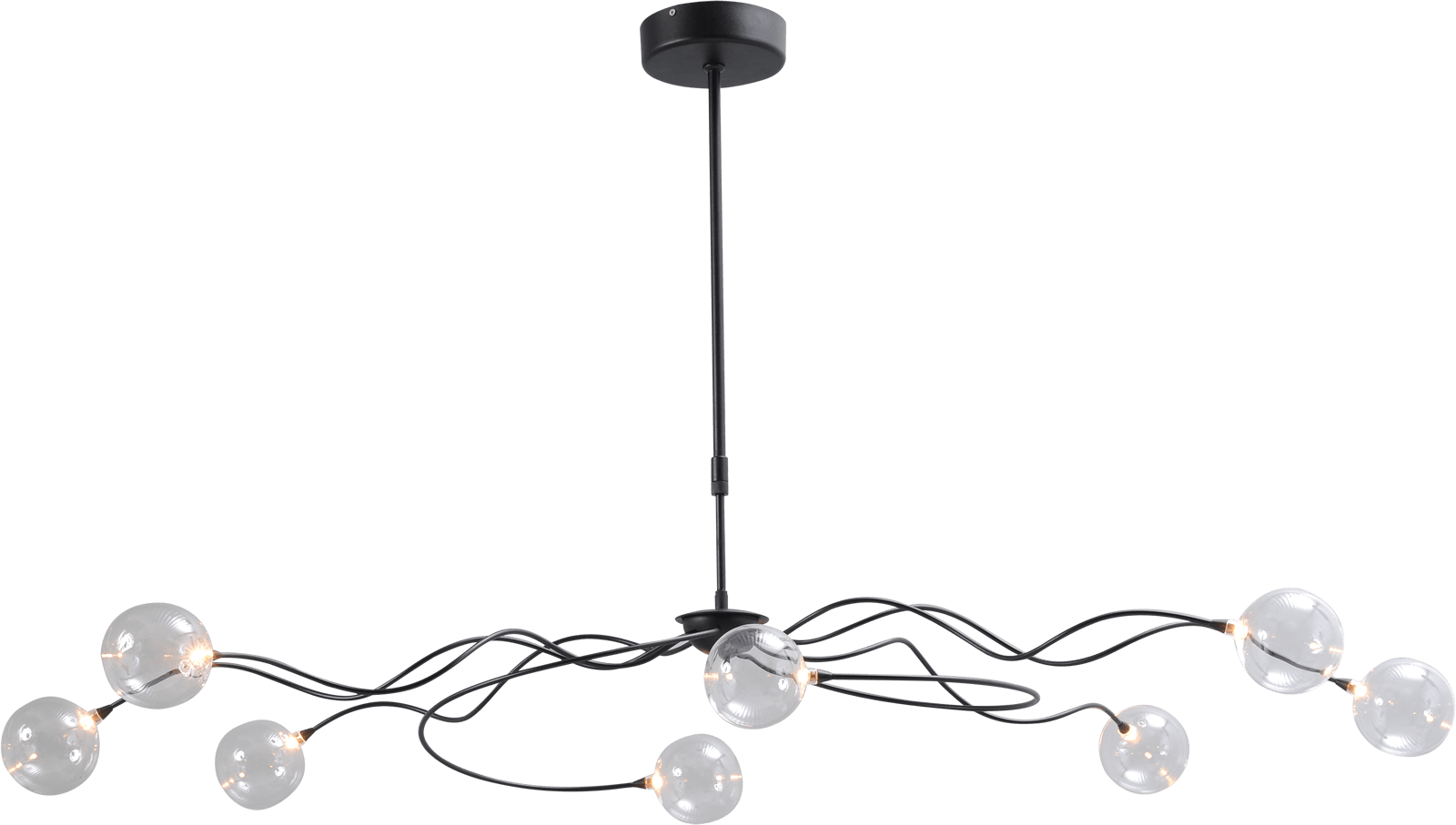 Gio HL GIO BLACK 8LIGHT WIDTH 140CM DTW