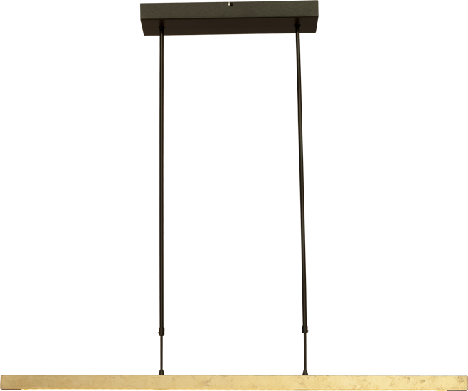 Real 3 Dim to Warm HL REAL 3 BLACK NICKEL/GOLDLEAF 100X3CM DTW