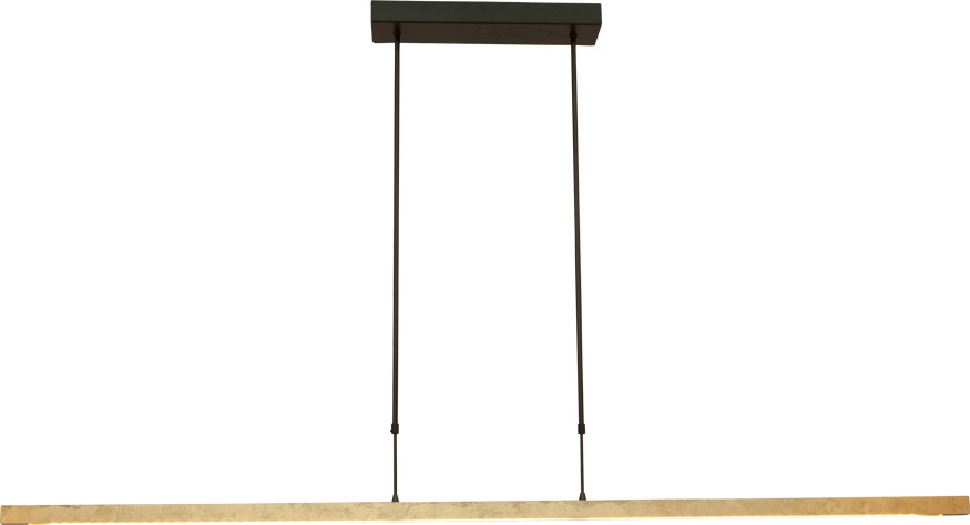 Real 3 Dim to Warm HL REAL 3 BLACK NICKEL/GOLDLEAF 160X3CM DTW