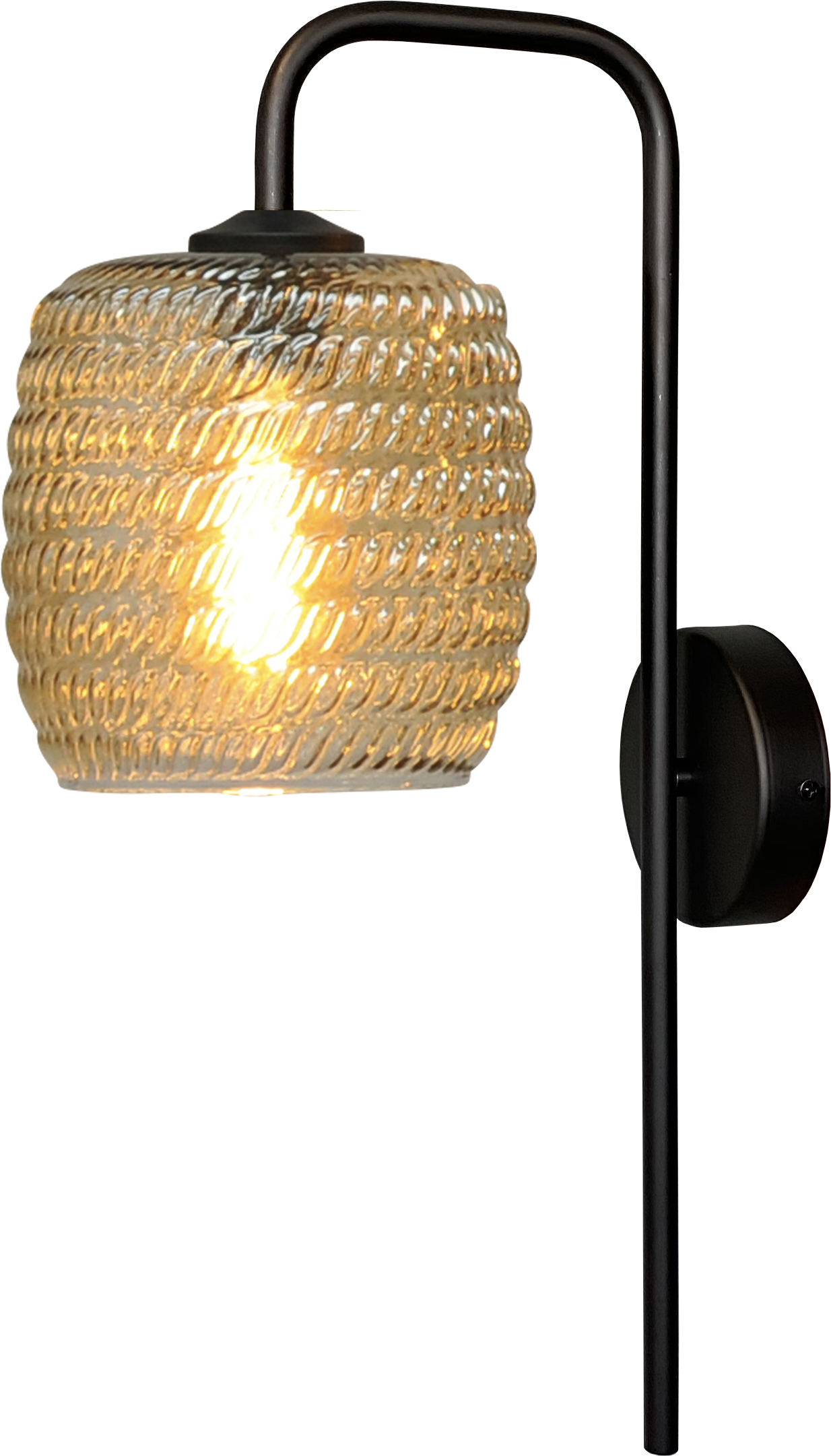 Quinto WL QUINTO MATT BLACK L.50,6CM DEPTH 37,8CM