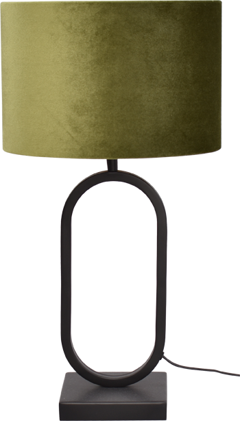 Rico TL RICO MATT BLACK OVAL SMALL H.56CM