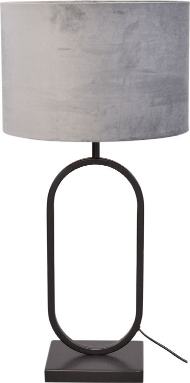 Rico TL RICO MATT BLACK OVAL LARGE H.73CM