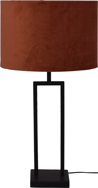 Veneto TL VENETO MATT BLACK RECTANGLE LARGE H.68CM