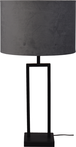Veneto TL VENETO MATT BLACK RECTANGLE LARGE H.68CM