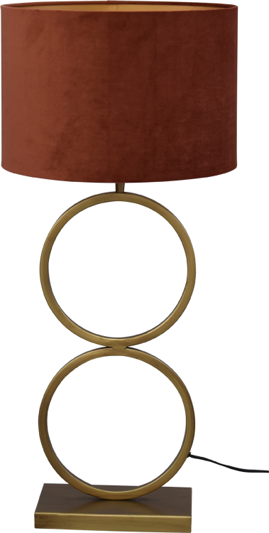 Capri TL CAPRI BRONZE RINGS SMALL H.78CM